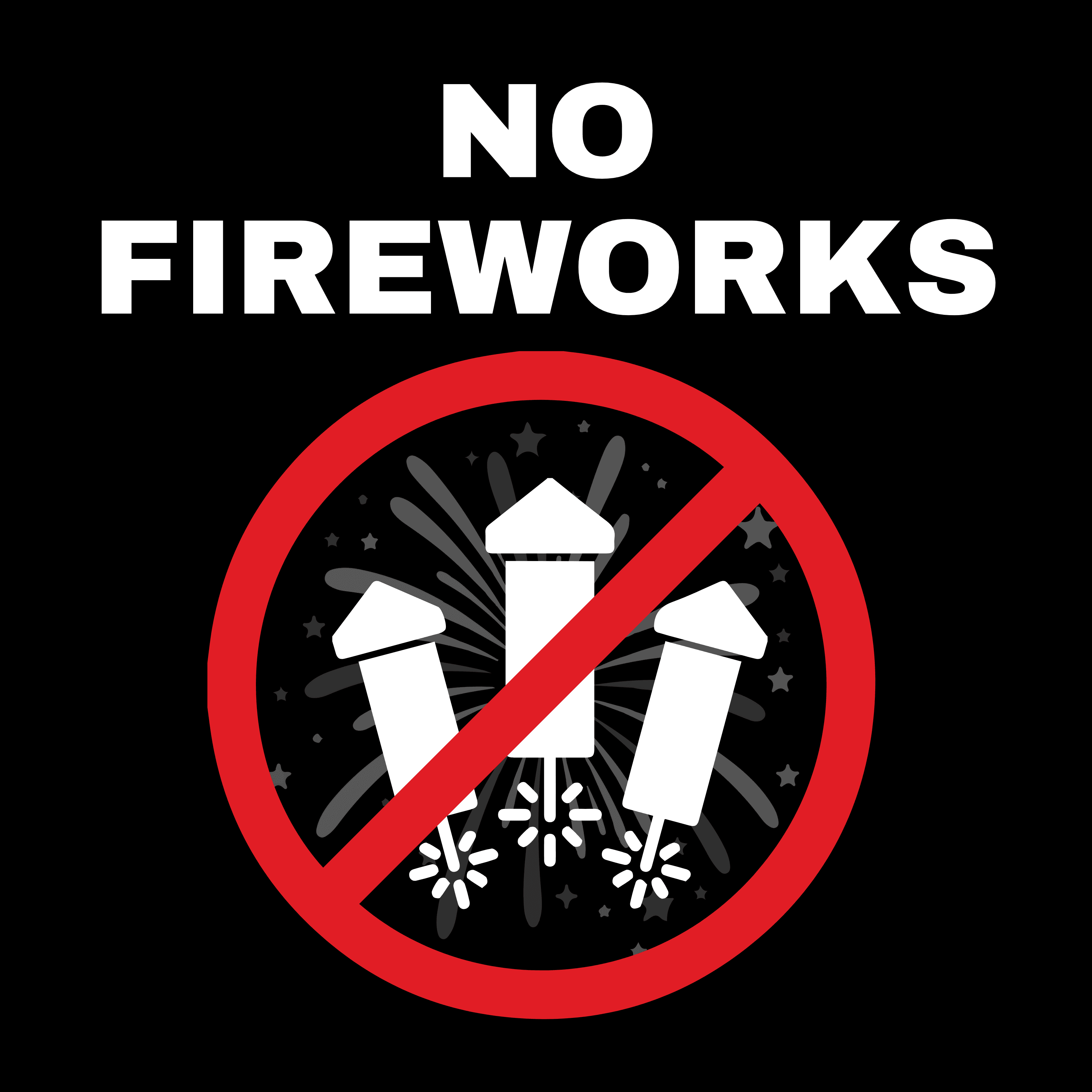 No fireworks